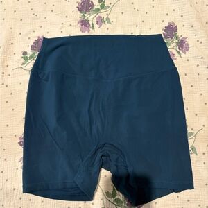 BuffBunny Blue Bike Shorts for Active Comfort